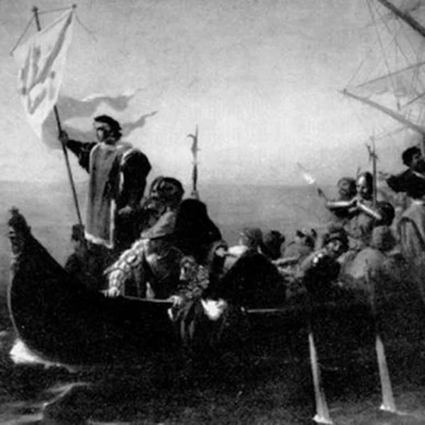 Lo sbarco di Cristoforo Colombo